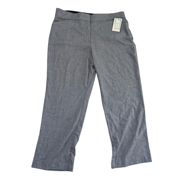 Dana Buchman Pants - Dana Buchman Trousers‎ Womens 18 Grey Curvy Mid Rise Relaxed Leg Workwear Pants